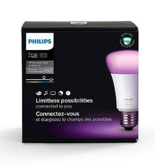 Philips White and Color Ambiance A19 Starter Kit, 3rd Generation + Installation